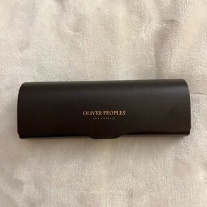 Oliver Peoples Brown Glasses Case New